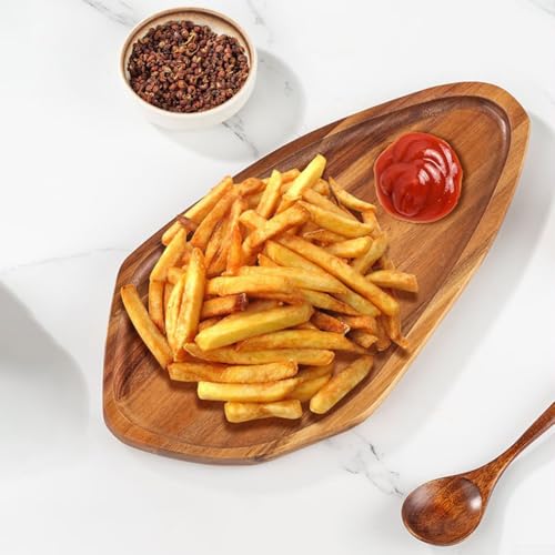 Holz Deko Tablett Dessert Servierteller Party Tablett Obst Tee Tablett (L) von CARMOTTER