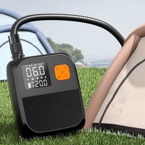 Kabellose Inflator-Pumpe für Outdoor-Abenteuer, 8000 mAh Akku, tragbare Luftpumpe mit schnellem Aufblasen/Ablassen der Luft für einfaches Tragen Kabellose Inflator-Pumpe für Outdoor-Abenteuer, 8000 mAh Akku, tragbare Luftpumpe mit schnellem Aufblasen/Ablassen der Luft für einfaches Tragen von CARMOTTER