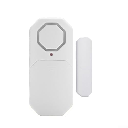 Kabelloser Tür-Sicherheitsalarm 140dB Ton, Türalarm Einbruch mit Fernbedienung, LED Alarm Türklingel, Türalarm Sensor mit Funktion 5 Modus von CARMOTTER