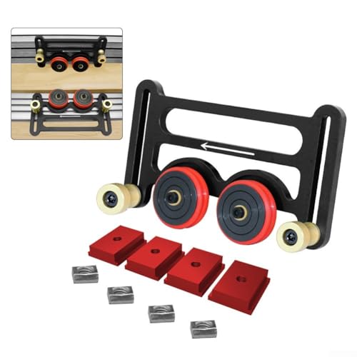 Lager Rollenzuführung, Aluminium Pressing Feeder Profil Zaun Holzbearbeitung Router Tisch Schieben Werkzeug Lager Rollenzuführung, Aluminium Pressing Feeder Profil Zaun Holzbearbeitung Router Tisch Schieben Werkzeug von CARMOTTER