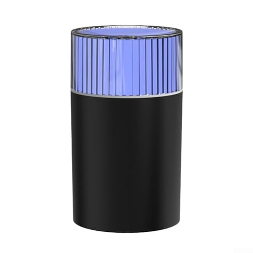 Luftbefeuchter, tragbarer kleiner Luftbefeuchter, leiser USB-Luftbefeuchter, Dual-Nebel-Modi für Auto, Büro, Schlafzimmer, 300 ml Kapazität (schwarz) von CARMOTTER