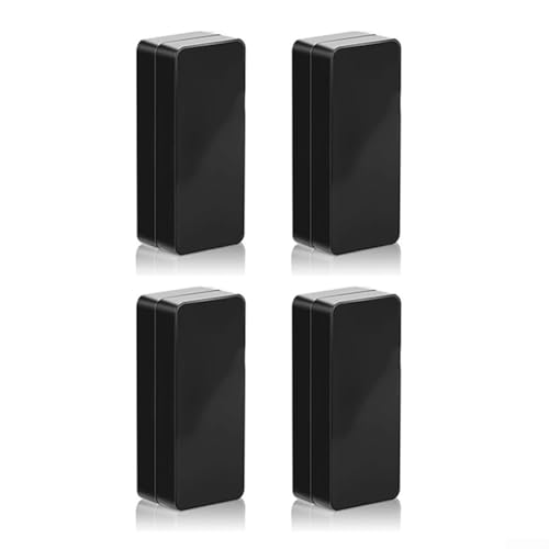 Magnetische Duschvorhanggewichte, magnetische Flaggengewichte, für winddichte Flaggenstabilität und sichere Befestigung (ein paar schwarz), 8 Stück von CARMOTTER