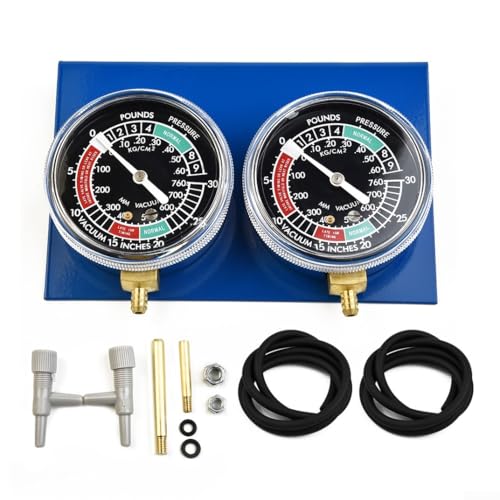 Motorrad Vergaser Vakuum Gauge 2 Zylinder Kraftstoffvakuum Vergaser Synchronisator Vergaser Balancer Synchronisator Werkzeug W/Schlauch Kit von CARMOTTER