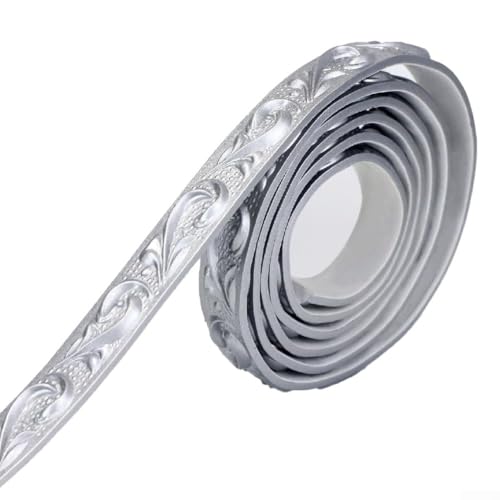 PVC Dekorative Wandkantenlinie, weiches Drahtrahmen-Design für elegante Heimdekoration und Wandschutz (B) von CARMOTTER