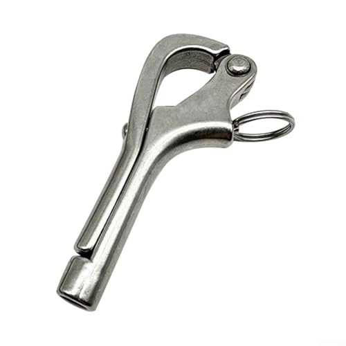 Pelikan-Haken, 316 Edelstahl, öffnender Pelikan-Haken für Schnellentriegelungsmechanismus in Marine-Sicherheitssystemen (6 mm) von CARMOTTER