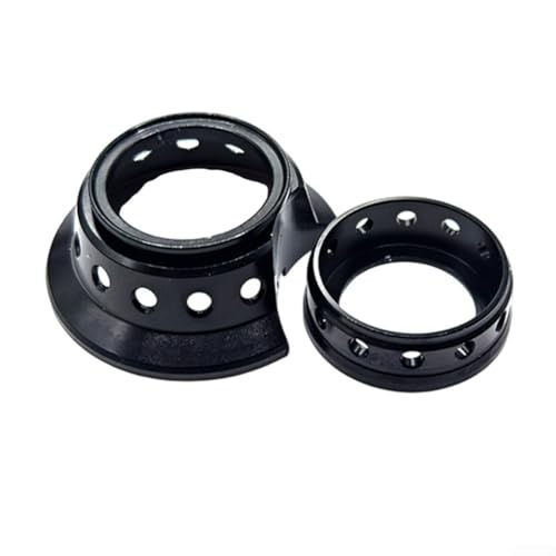 Rüsten Sie Ihre Angelausrüstung mit CNC-Dekorring für DAIWA für TATULA, STEEZ, ALPHAS Rollen auf (schwarz) von CARMOTTER