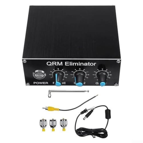 Signalunterdrücker, QRM Eliminator X-Phase (1-30 MHz) HF-Bänder zweite Generation mit Gehäuse aus Aluminiumlegierung von CARMOTTER