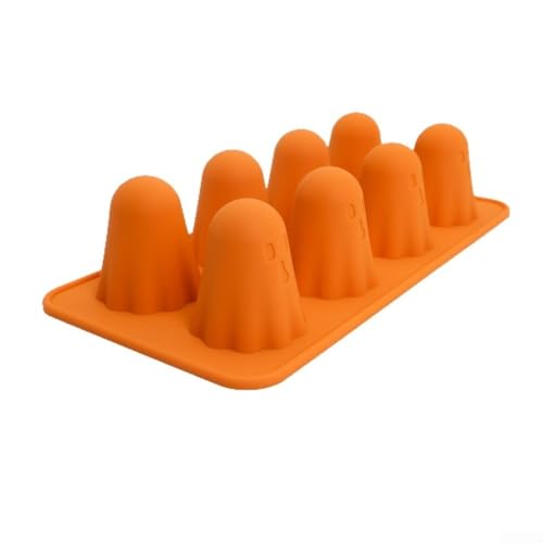 Silikonform für Halloween, zum Herstellen von Gelee, Schokolade und Eiswürfeln mit Specter-Design von CARMOTTER
