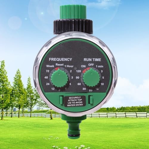 Smart Gardening Wasser-Timer, elektronischer Bewässerungs-Timer, wasserdichtes Bewässerungssystem, einfache Einrichtung für automatische Bewässerungssteuerung von CARMOTTER