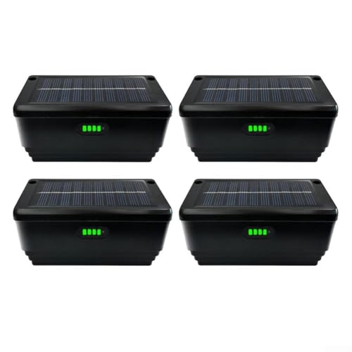 Solar Step Lights, Solar Deck Lights, With 8 Adjustable Lighting Modi, IP44 Waterproof, for Garden Patio Porch Yard Solar Step Lights, Solar Deck Lights, With 8 Adjustable Lighting Modi, IP44 Waterproof, for Garden Patio Porch Yard von CARMOTTER