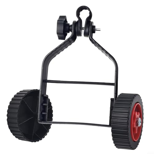 Universal Rasentrimmer Grasfresser Cutter Rad Set, Winkel & Position Einstellbare Trimmer Stützräder Set von CARMOTTER