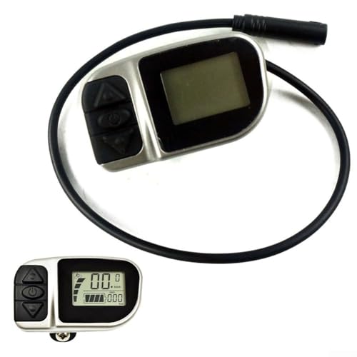 VLCD6 E-Bike-Display, kompatibel mit Motor für TSDZ2, 6-polig, 36 V, 48 V, E-Bike-LCD-Bildschirm mit PAS-Level-Geschwindigkeit, ODO-Trip, AVG-Zeitfunktionen VLCD6 E-Bike-Display, kompatibel mit Motor für TSDZ2, 6-polig, 36 V, 48 V, E-Bike-LCD-Bildschirm mit PAS-Level-Geschwindigkeit, ODO-Trip, AVG-Zeitfunktionen von CARMOTTER