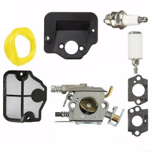 Vergaser Carb Rebuild Reparatur Kit für Jonsered 2036 2040 C 040 Kettensäge Rasenmäher Gras Trimmer von CARMOTTER