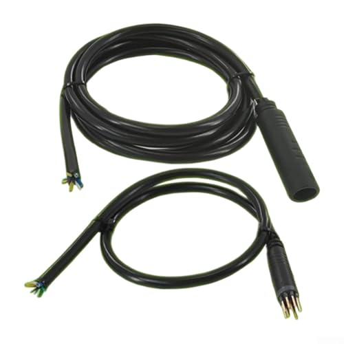 Verlängerungskabel für Elektrofahrräder mit 9-poligen Steckern und Buchsen, kompatibel mit Bafang und anderen Elektromotor-Marken für Motordraht-Ersatz und Reparatur (männlich 40 cm + weiblich 120 cm) von CARMOTTER