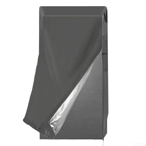 Wasserdichte und staubdichte Kühlschrankabdeckung aus 210D Polyester-Oxford-Tuch zum Schutz von Geräten vor äußeren Einflüssen (91,4 x 76,2 x 180,3 cm) von CARMOTTER