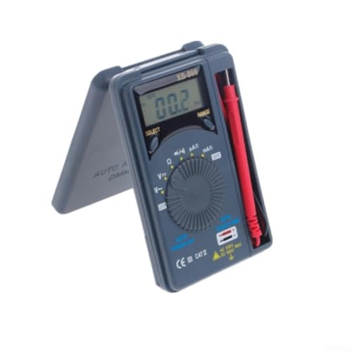 XB866 ACDC Digital Multimeter mit Auto Range und LCD Display für den privaten und professionellen Gebrauch von CARMOTTER