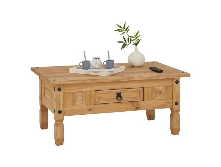CARO-Möbel COUCHTISCH, Natur, Holz, Kiefer, Vintage, Rechteckig,Rechteckig, 100x45x60 cm, Wohnzimmer, Wohnzimmertische, Couchtische CARO-Möbel COUCHTISCH, Natur, Holz, Kiefer, Vintage, Rechteckig,Rechteckig, 100x45x60 cm, Wohnzimmer, Wohnzimmertische, Couchtische von CARO-Möbel
