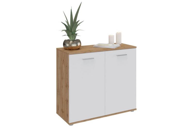 CARO-Möbel Kommode CHICAGO, Flur- oder Aktenkommode mit 2 Türen und Ablagefach CARO-Möbel Kommode CHICAGO, Flur- oder Aktenkommode mit 2 Türen und Ablagefach von CARO-Möbel