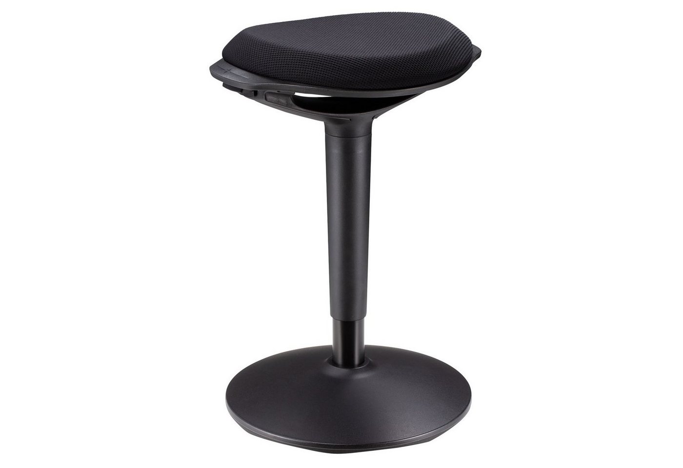 CARO-Möbel Sitzhocker, Bürohocker ASTORIA ergonomisch drehbar schwarz von CARO-Möbel