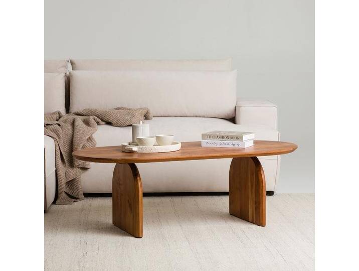 Couchtisch TAMIL aus massivem Akazienholz – Natur Couchtisch TAMIL aus massivem Akazienholz – Natur von CARO-Möbel