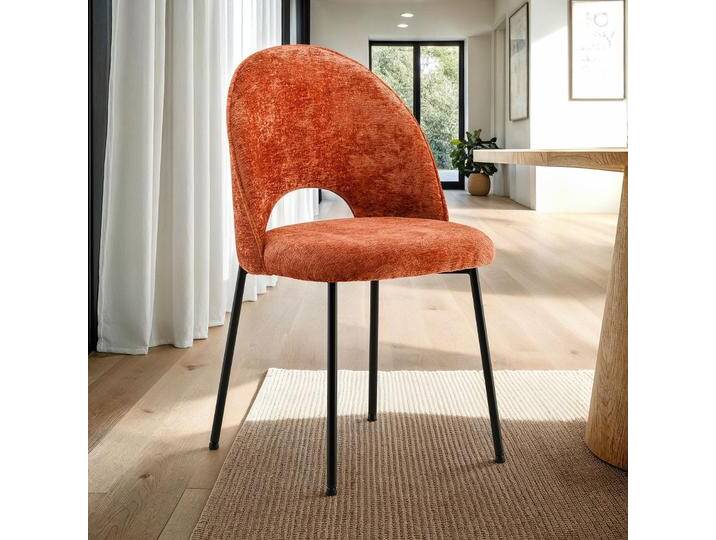 Esszimmerstühle SERENA 2er Set – Orange von CARO-Möbel