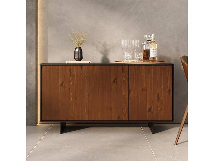 Sideboard ARTO mit 3 Türen – Kastanie farben Sideboard ARTO mit 3 Türen – Kastanie farben von CARO-Möbel