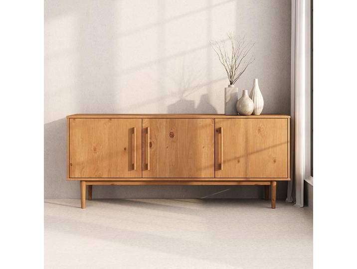 Sideboard TECCA mit 3 Türen aus Massivholz – Eiche farben Sideboard TECCA mit 3 Türen aus Massivholz – Eiche farben von CARO-Möbel