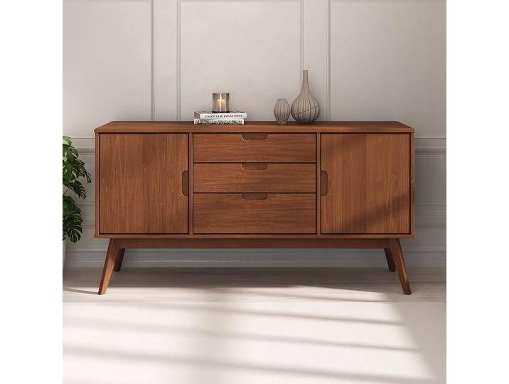 Sideboard TIVOLI, Massivholz Kastanie farben, mit 2 Türen 3 Schubladen Sideboard TIVOLI, Massivholz Kastanie farben, mit 2 Türen 3 Schubladen von CARO-Möbel