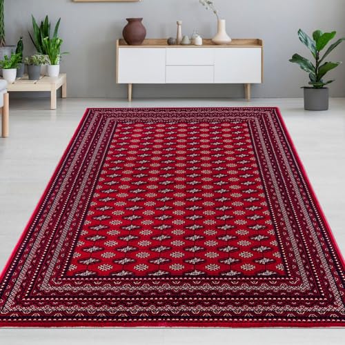 CARPETIA Roter Orientalischer Teppich mit schönen Verzierungen Größe 240 x 340 cm von CARPETIA