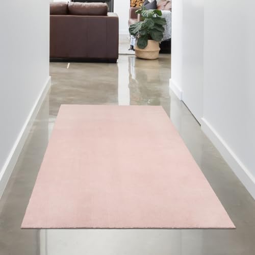 CARPETIA Stilvoller Hochflor-Teppich in Blush – Luxus und Rutschfestigkeit vereint! Größe 80 x 150 cm CARPETIA Stilvoller Hochflor-Teppich in Blush – Luxus und Rutschfestigkeit vereint! Größe 80 x 150 cm von CARPETIA