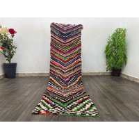 Wunderschöner Bunter Teppich Läufer - Traditioneller Boho Stil Wunderschöner Bunter Teppich Läufer - Traditioneller Boho Stil von CARPETSABDELHADI