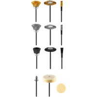Mini-Schleifgerät-Zubehör, Drahtbürsten, Filze, 15er-Set von CARRETCAR EUROPEA