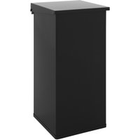 CARRO Lift Abfallbehälter mit Dämpfersystem, 110 Liter, aus Aluminium, schwarz von CARRO