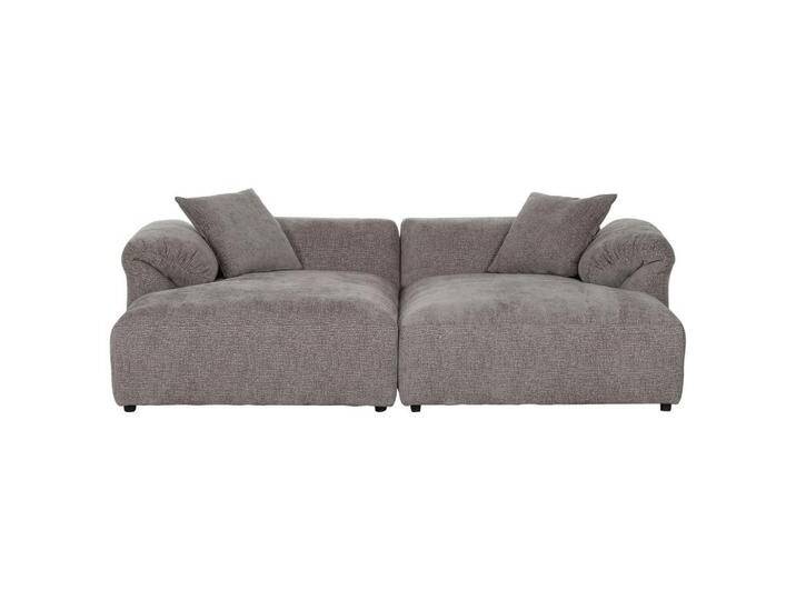Carryhome BIGSOFA, Braun, 2-Sitzer, Füllung: Polyester, 234x66x178 cm, Stoffauswahl, Rücken echt, Wohnzimmer, Sofas & Couches, Sofas, Bigsofas von CARRYHOME