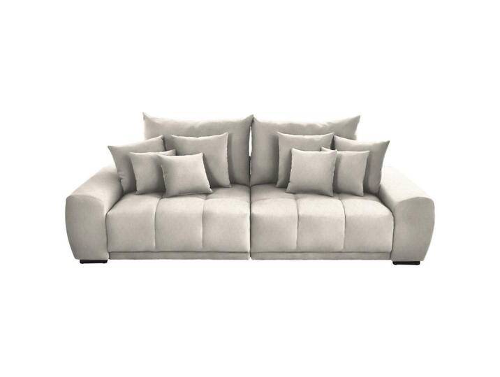 Carryhome BIGSOFA, Creme, Buche, massiv, 3-Sitzer, Füllung: Schaumstoff, 280x67x120 cm, Stoffauswahl, Rücken echt, Wohnzimmer, Sofas & Couches, Sofas, von CARRYHOME
