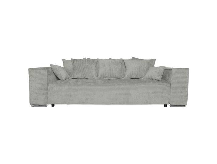 Carryhome BIGSOFA, Natur, 3-Sitzer, Füllung: Schaumstoff, 256x68x122 cm, Liegefunktion, Schlafen auf Sitzhöhe, Rücken echt, Wohnzimmer, Sofas & von CARRYHOME