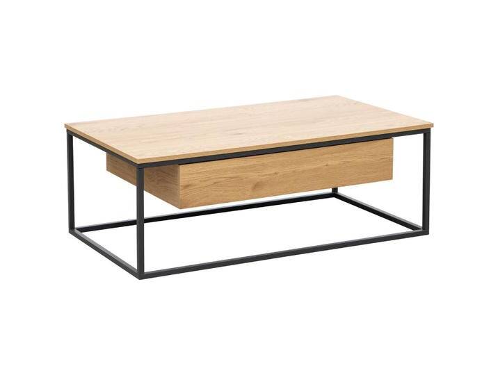 Carryhome COUCHTISCH, Schwarz, Eiche, Metall, 1 Schubladen, rechteckig, eckig, Flachrohr, 60x40x110 cm, BSCI, Stauraum, einfacher Aufbau, Wohnzimmer, Carryhome COUCHTISCH, Schwarz, Eiche, Metall, 1 Schubladen, rechteckig, eckig, Flachrohr, 60x40x110 cm, BSCI, Stauraum, einfacher Aufbau, Wohnzimmer, von CARRYHOME