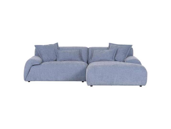 Carryhome ECKSOFA, Blau, 2-3-Sitzer, Füllung: Polyetherschaumkern, Ottomane rechts, L-Form, 274x174 cm, Stoffauswahl, Rücken echt, Wohnzimmer, Sofas & Carryhome ECKSOFA, Blau, 2-3-Sitzer, Füllung: Polyetherschaumkern, Ottomane rechts, L-Form, 274x174 cm, Stoffauswahl, Rücken echt, Wohnzimmer, Sofas & von CARRYHOME
