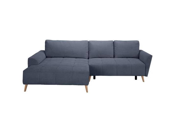 Carryhome ECKSOFA, Blaugrau, Buche, massiv, 4-Sitzer, Füllung: Silikon, Ottomane links, L-Form, 294x169 cm, Liegefunktion, seitenverkehrt erhältlich, Carryhome ECKSOFA, Blaugrau, Buche, massiv, 4-Sitzer, Füllung: Silikon, Ottomane links, L-Form, 294x169 cm, Liegefunktion, seitenverkehrt erhältlich, von CARRYHOME