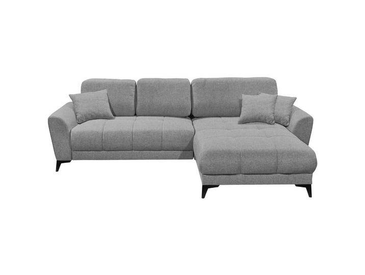 Carryhome ECKSOFA, Grau, 3-Sitzer, Füllung: Schaumstoffflocken,Schaumstoffflocken, seitenverkehrt montierbar, L-Form, 281x189 cm, Liegefunktion, Carryhome ECKSOFA, Grau, 3-Sitzer, Füllung: Schaumstoffflocken,Schaumstoffflocken, seitenverkehrt montierbar, L-Form, 281x189 cm, Liegefunktion, von CARRYHOME