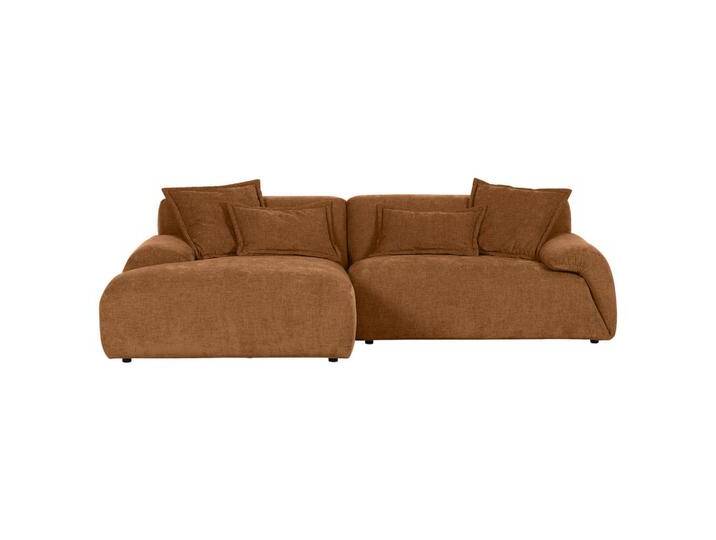 Carryhome ECKSOFA, Rost, 2-3-Sitzer, Füllung: Polyetherschaumkern, Ottomane links, L-Form, 274x174 cm, Stoffauswahl, Rücken echt, Wohnzimmer, Sofas & Carryhome ECKSOFA, Rost, 2-3-Sitzer, Füllung: Polyetherschaumkern, Ottomane links, L-Form, 274x174 cm, Stoffauswahl, Rücken echt, Wohnzimmer, Sofas & von CARRYHOME
