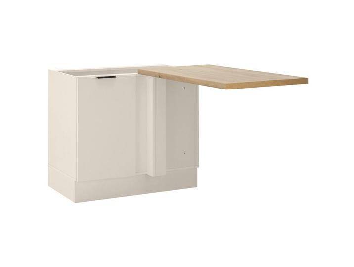 Carryhome ECKUNTERSCHRANK Multan, Kaschmir, 1 Fächer, einmalig seitenverkehrt montierbar, 110x90x60 cm, Küchen, Küchenmöbel, Küchenschränke, von CARRYHOME
