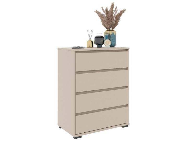 Carryhome KOMMODE, Kaschmir, 4 Schubladen, 80x103x48 cm, Garderobe, Garderoben Kommoden Carryhome KOMMODE, Kaschmir, 4 Schubladen, 80x103x48 cm, Garderobe, Garderoben Kommoden von CARRYHOME