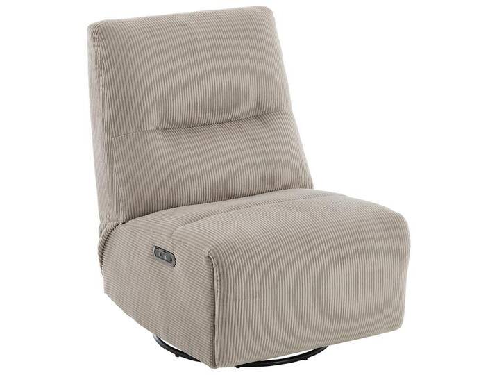 Carryhome RELAXSESSEL, Grau, 74x105x92 cm, Relaxfunktion, USB-Anschluss, USB-C-Anschluss, Sitzfläche 360° drehbar, Stühle von CARRYHOME