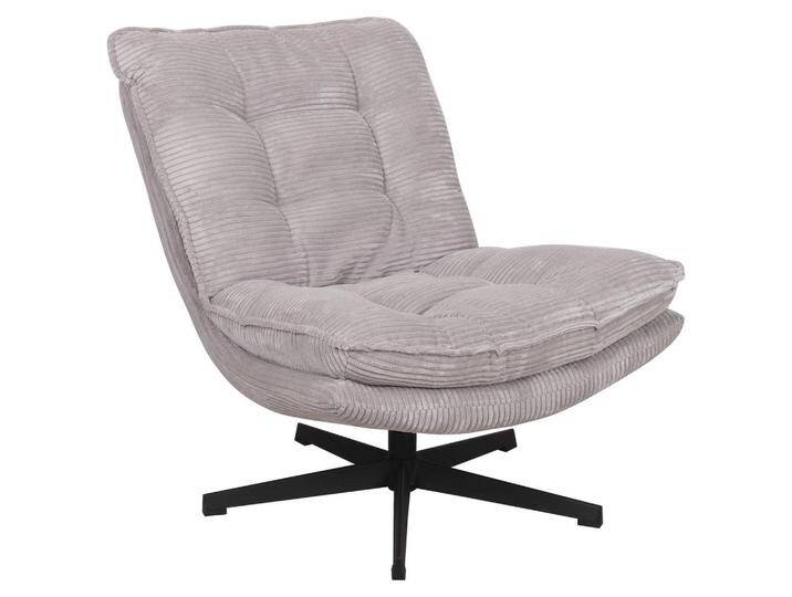 Carryhome RELAXSESSEL, Hellgrau, Metall, 75x88x90 cm, Sitzfläche 360° drehbar, erweiterbar (Typenauswahl), Wohnzimmer, Sessel, Relaxsessel von CARRYHOME