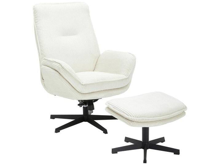 Carryhome RELAXSESSELSET, Creme, Metall, 75x103x85 cm, Liegefunktion, Relaxfunktion, Wohnzimmer, Sessel, Relaxsessel von CARRYHOME