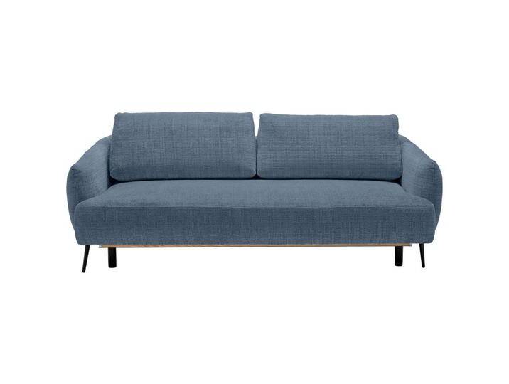 Carryhome SCHLAFSOFA, Blau, 2-Sitzer, Füllung: Schaumstoff, 228x75x98 cm, Stoffauswahl, Liegefunktion, Schlafen auf Sitzhöhe, Rücken echt, Wohnzimmer, von CARRYHOME