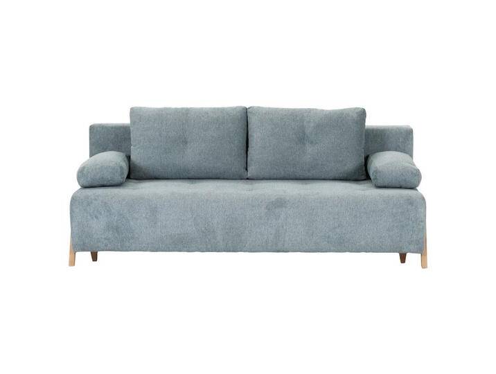 Carryhome SCHLAFSOFA, Mintgrün, Buche, massiv, 2-Sitzer, Füllung: Schaumstoffflocken,Schaumstoffflocken, 204x75x100 cm, Liegefunktion, Rücken echt, Carryhome SCHLAFSOFA, Mintgrün, Buche, massiv, 2-Sitzer, Füllung: Schaumstoffflocken,Schaumstoffflocken, 204x75x100 cm, Liegefunktion, Rücken echt, von CARRYHOME