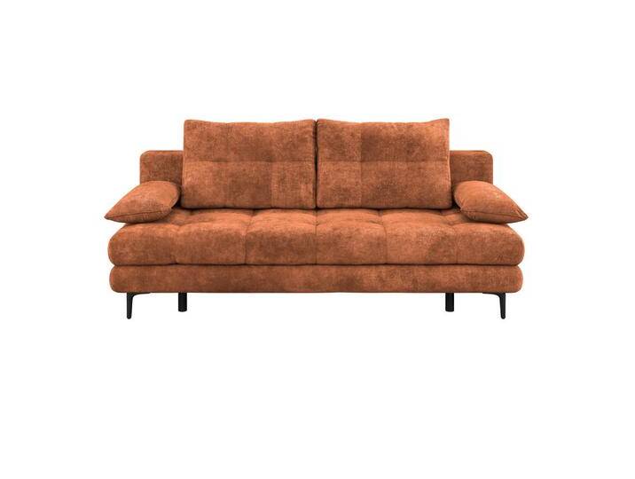 Carryhome SCHLAFSOFA, Terracotta, 2-Sitzer, Füllung: Schaumstoffflocken,Schaumstoffflocken, 203x94x96 cm, Liegefunktion, Schlafen auf Sitzhöhe, Rücken Carryhome SCHLAFSOFA, Terracotta, 2-Sitzer, Füllung: Schaumstoffflocken,Schaumstoffflocken, 203x94x96 cm, Liegefunktion, Schlafen auf Sitzhöhe, Rücken von CARRYHOME
