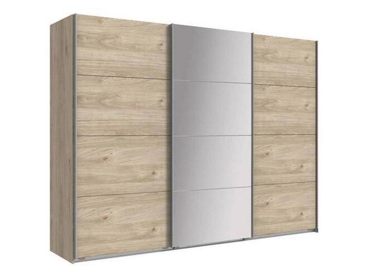 Carryhome SCHWEBETÜRENSCHRANK, Eiche, Hickory, 2 Fächer, 270x210x65 cm, Made in Germany, umfangreiches Zubehör erhältlich, in verschiedenen Größen von CARRYHOME